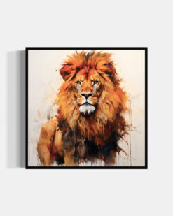 Lion Painting