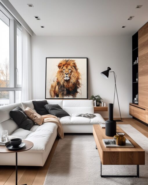Lion Painting - Image 4